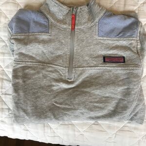 Vineyard Vines - Grey and Chambray Shep Shirt - XS